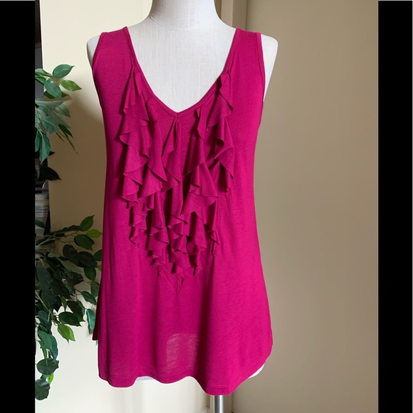 Beautiful fuchsia color top - Picture 3 of 8